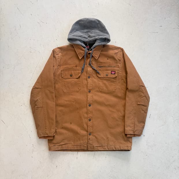 랭글러 빈티지 후드 워크자켓 M