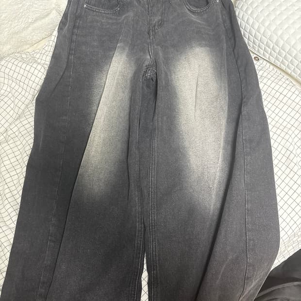 데스티팜 데님 팬츠 블랙 M