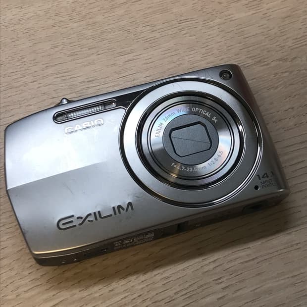 카시오 엑슬림z2000 조이 모카 디카 실버