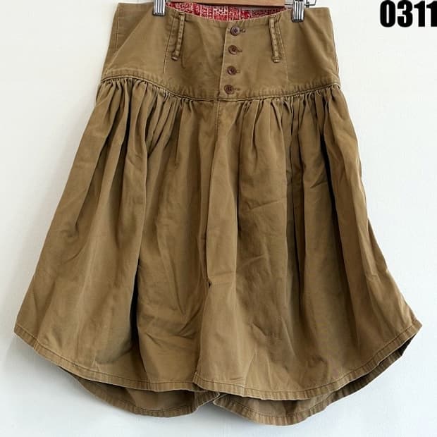 캐피탈 코튼 스커트 M 0311