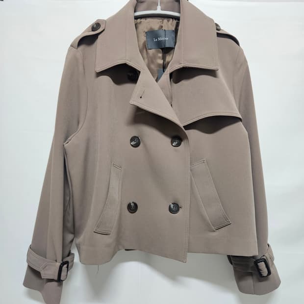 르메띠에 숏 트렌치 코트 F