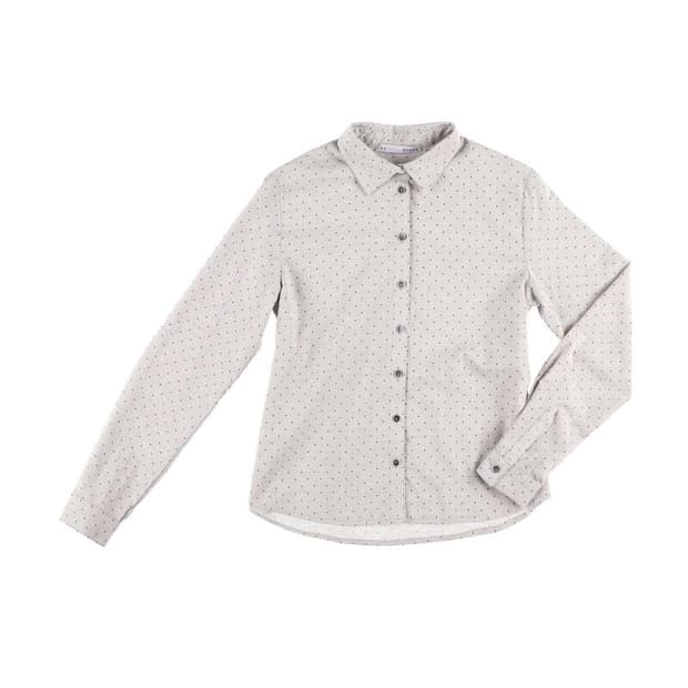 ONSKA PIN DOT SHIRT GREY 온스카 핀 닷 셔츠 그레이