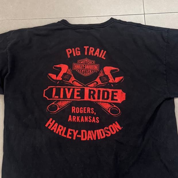 00’s Harley Davidson 티셔츠 XXL