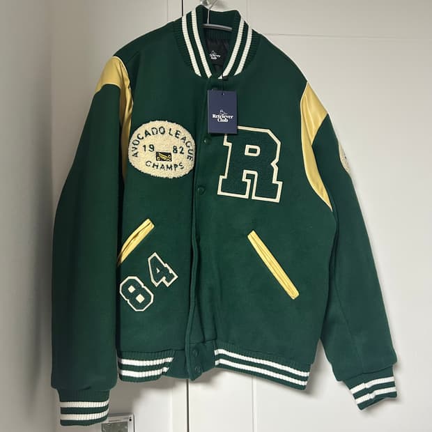 리트리버클럽 바시티 자켓