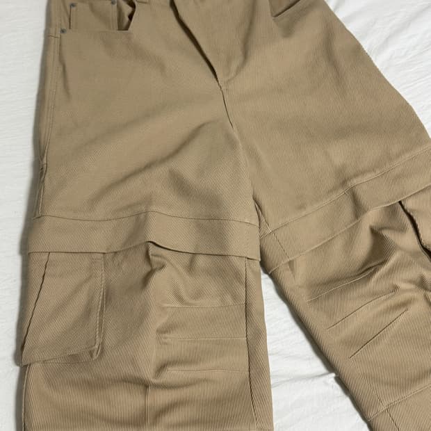 카미엔 타이탄 배기 팬츠 베이지 os(2사이즈)