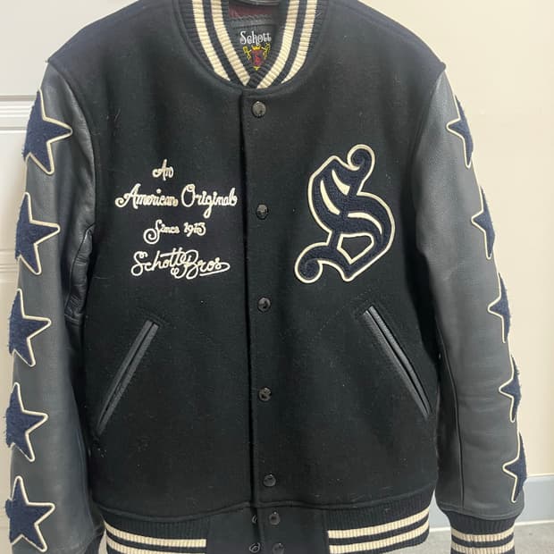 Schott 100주년 바시티 자켓