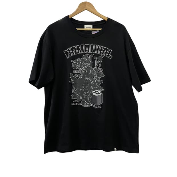 노메뉴얼 그래픽 반팔티셔츠(XL)