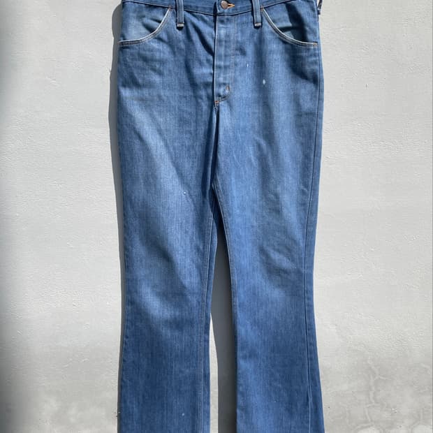 60s Wrangler 플레어 데님 팬츠