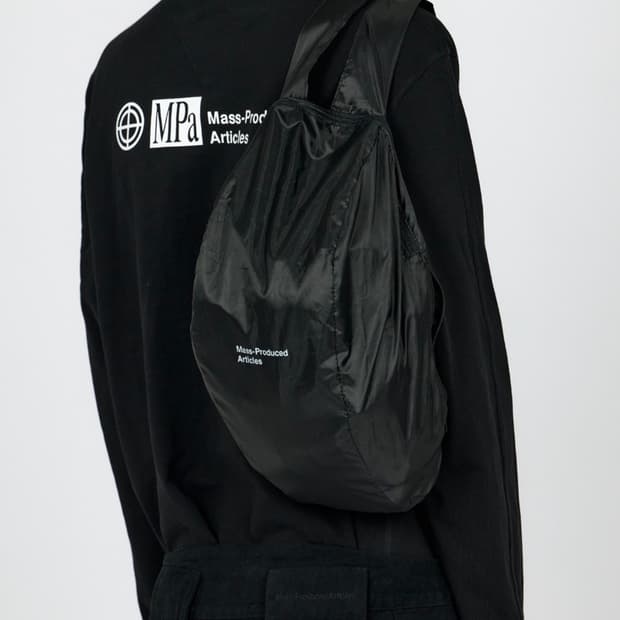 플라스틱프로덕트 MPa SHELL MINI BAG (BLACK) 새상품