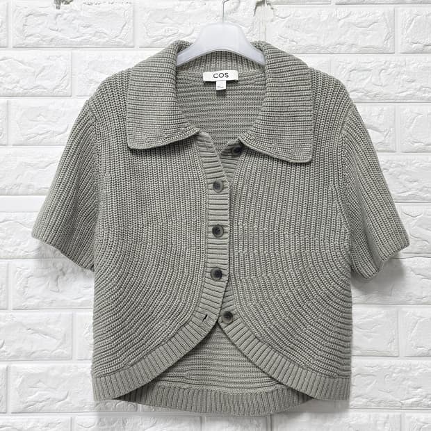 코스 COS 코스 반팔 니트 가디건 M