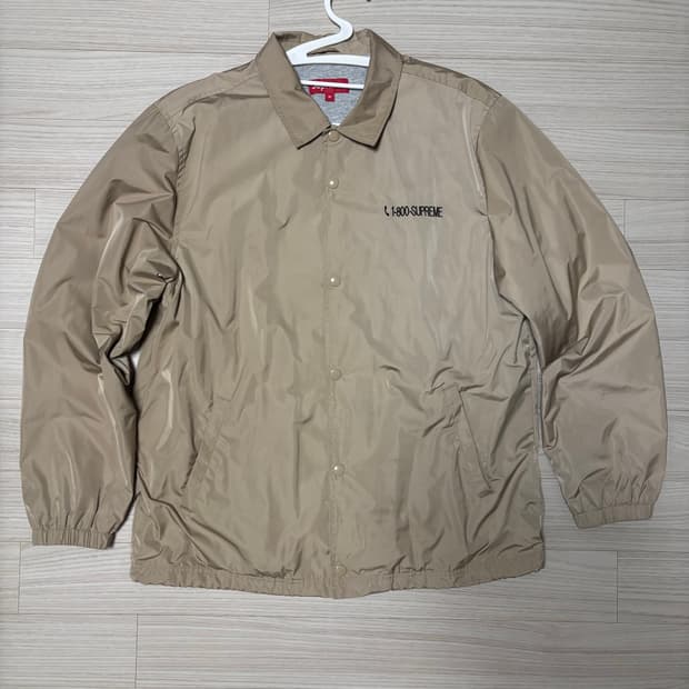 슈프림 1-800 코치 자켓 m