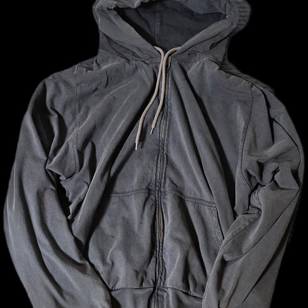 이지갭 후드집업 포에틱 블랙 xl 끈있버전