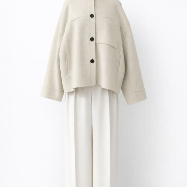 아떼 athe' 울 캐시미어 블렌드 자켓