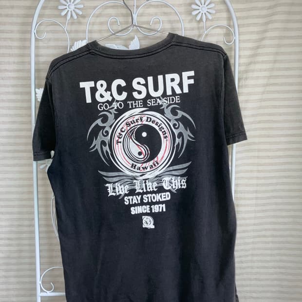 빈티지 차콜 레터링 반팔 티셔츠 y2k 스트릿 갸루 펑키491