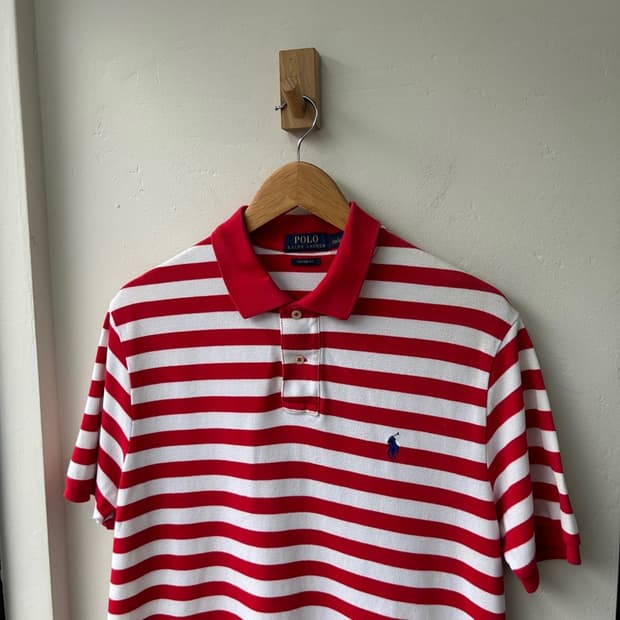 16757 - 폴로 랄프로렌 스트라이프 반팔 카라티