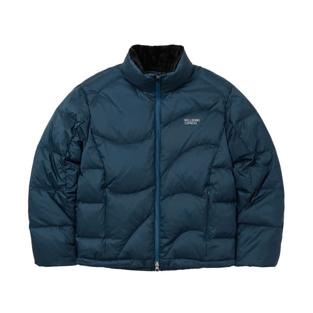 하자O) 웰빙익스프레스 웨이브 패딩 다운재킷 S