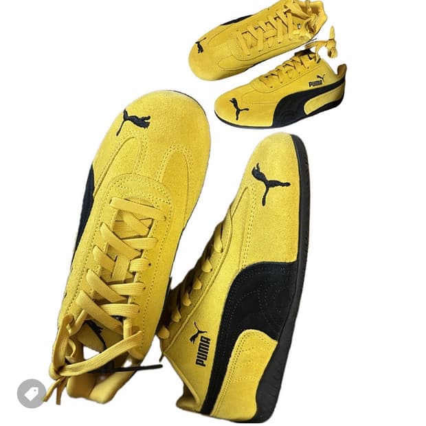 푸마 스피드캣 옐로우 255