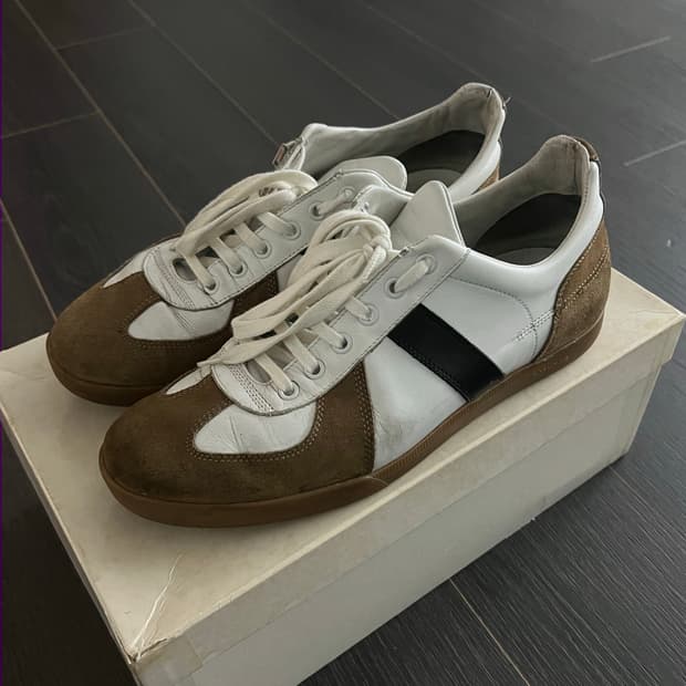 디올옴므 AW04 B01 GAT 독일군 스니커즈