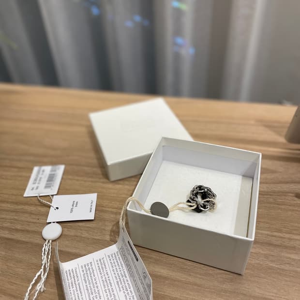 Masion Margiela 투톤 체인링