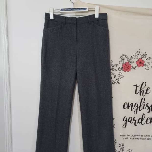 Dunst 캐시미어 혼방 부츠컷 슬랙스 M