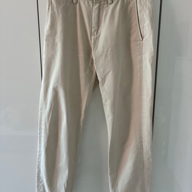 Polo Ralph Lauren 에크루 슬림핏 치노 팬츠