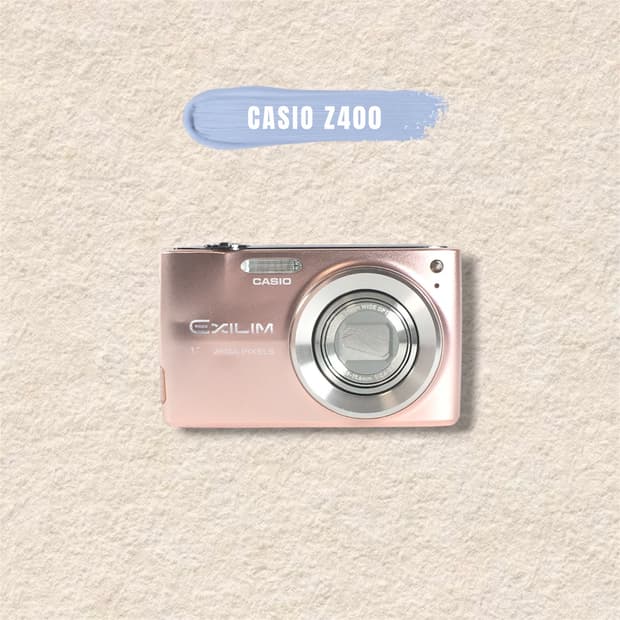 (풀박스 구성!🫧) 카시오 엑슬림 Z400 디카/디지털카메라