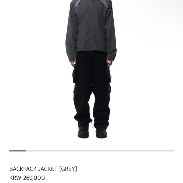 BACKPACK JACKET [GREY] 4