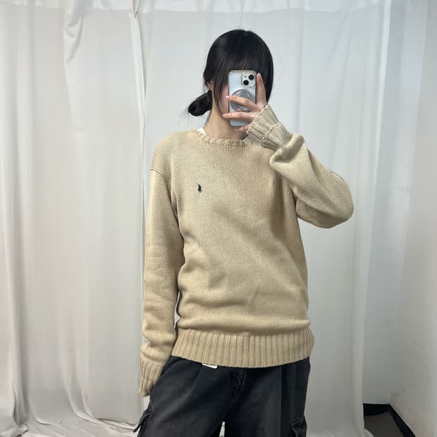 Polo Ralph Lauren beige knit