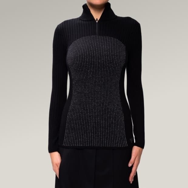 S) Y-3 리플렉티브 니트 스웨터