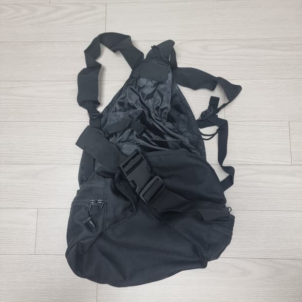 스노우피크 2in1 숄더 백팩 블랙