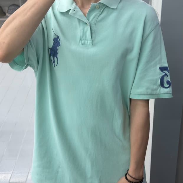 폴로 빅포니 PK 반팔 티셔츠 민트