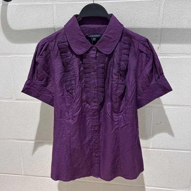 Banana Republic y2k Purple Shirts