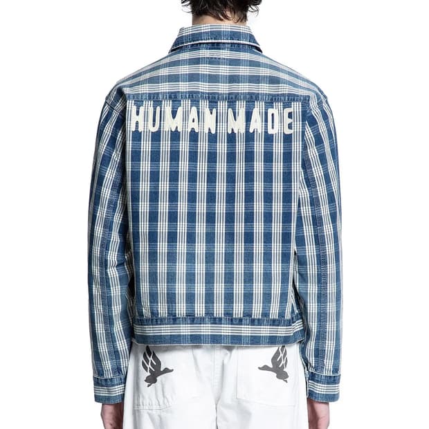 휴먼메이드 워크자켓 인디고 라지사이즈