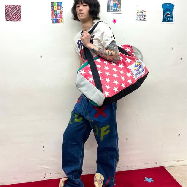 Earth Star Big Zipper Boston Bag ! ⭐️🪐