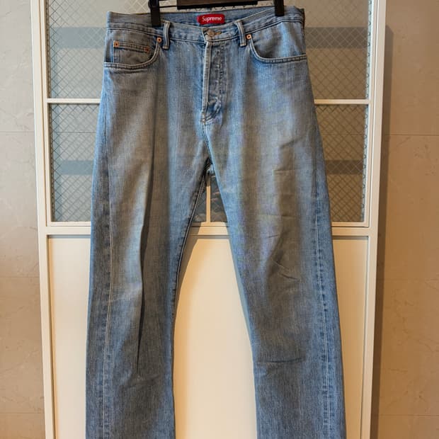 슈프림 데님팬츠