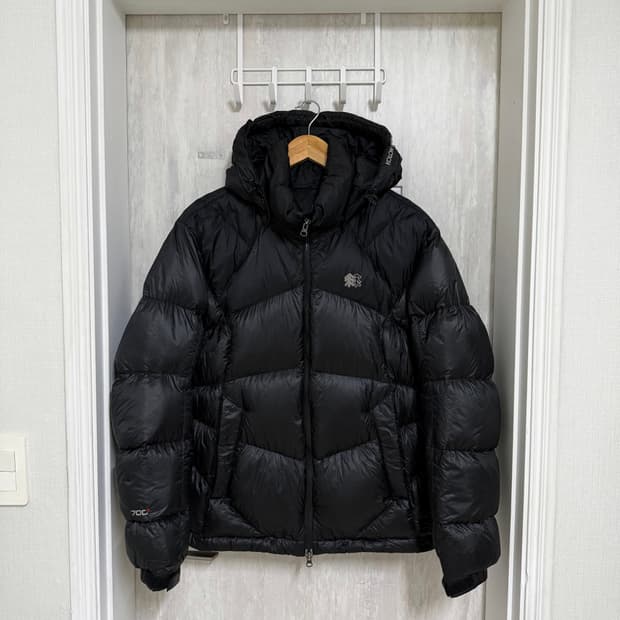 남성 100 / 코오롱스포츠 700 구스다운 패딩 블랙