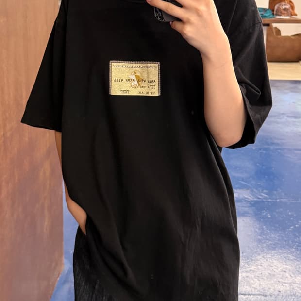 Stussy 스투시 크레딧 카드 반팔티