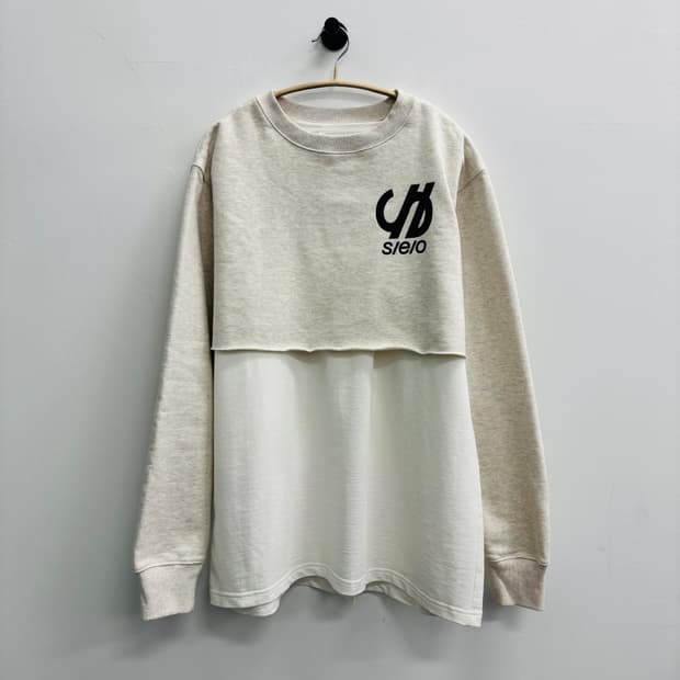 s/e/o(에스이오) 레이어드 컷오프 롱슬리브