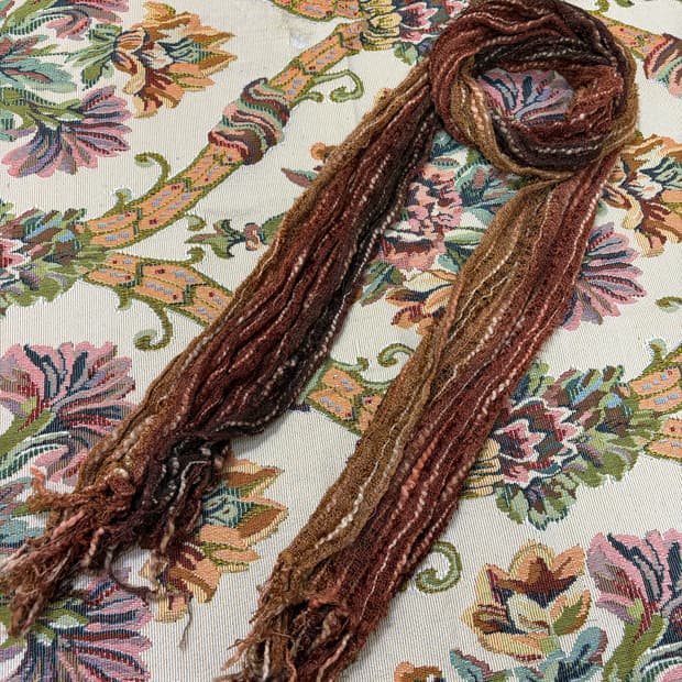 히피 모리 브라운 머플러