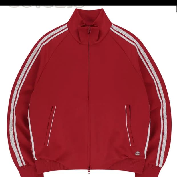 코이세이오 레이스 트랙자켓 져지 2사이즈 레드