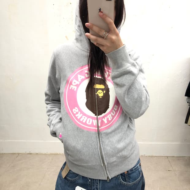 베이프 후드 집업