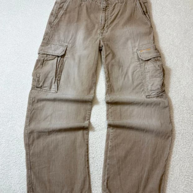 타미힐피거 00's 워시드 와이드 코듀로이 팬츠 PN6254