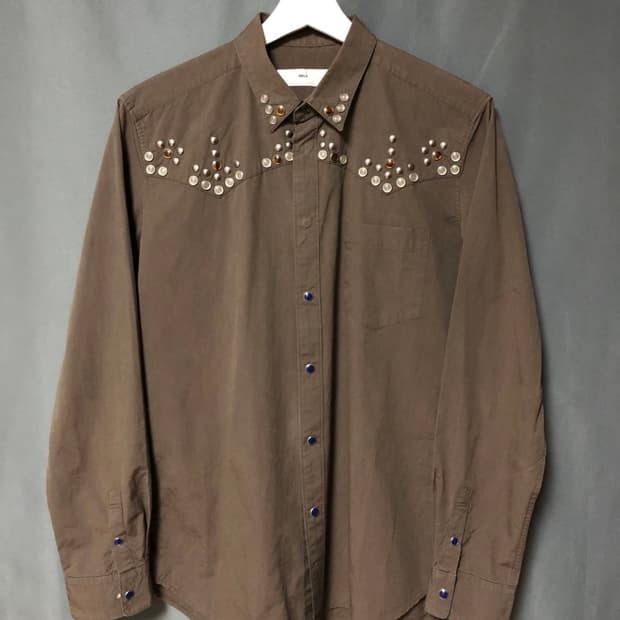 토가 비릴리스 웨스턴 스터드 셔츠