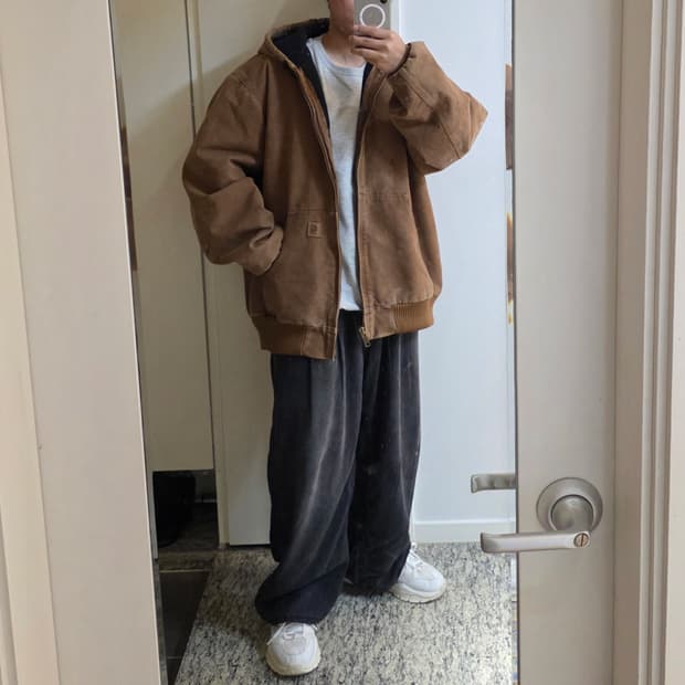 칼하트 액티브자켓 칼하트  j130 칼하트자켓 덕액티브 칼하트 후드 자켓