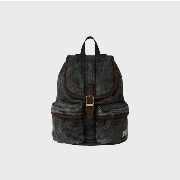 aeae 에이이에이이 OUT POCKET DENIM BACKPACK [B
