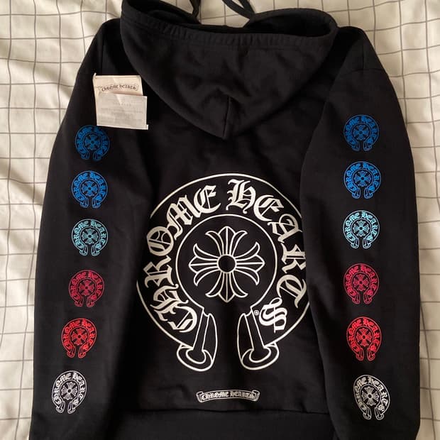 크롬하츠 멀티 홀스슈 후드집업 사이즈 m (영수증 보유)