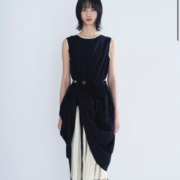 킨드레드 double layerd maxi dress 1 사이즈