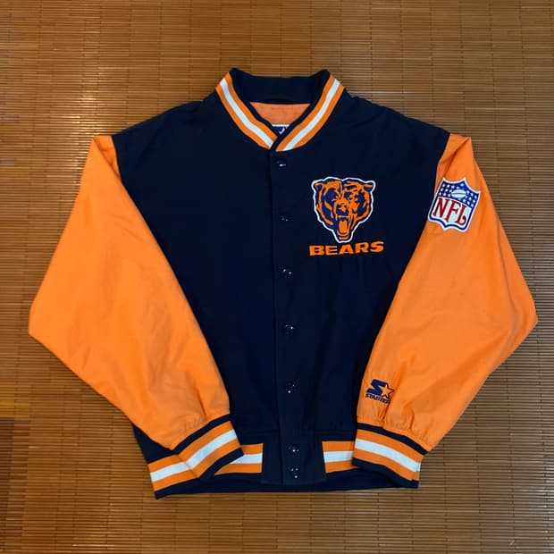 스타터 NFL 베어스 스테디움 자켓