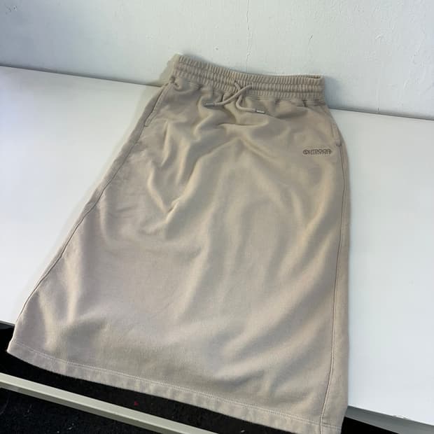 우먼FREE 아웃도어프로덕츠 베이지 스웻 스커트