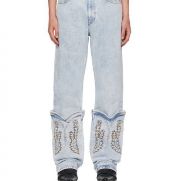 와이프로젝트 카우보이 데님 진